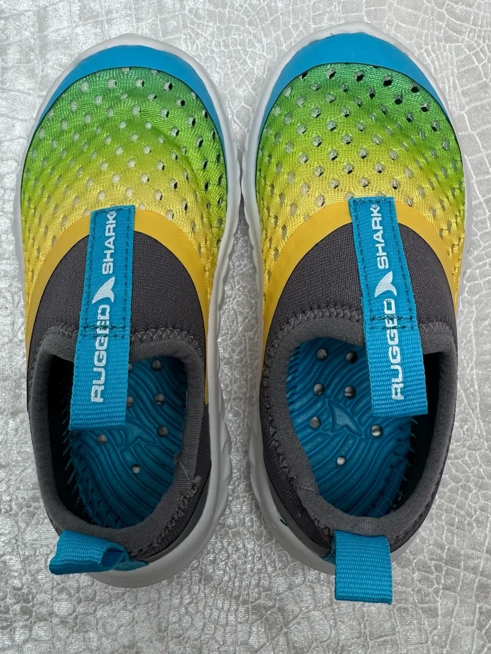 Rugged Shark toddler Size 7 Boy’s water sneakers